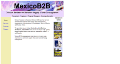 Desktop Screenshot of mexicob2b.com
